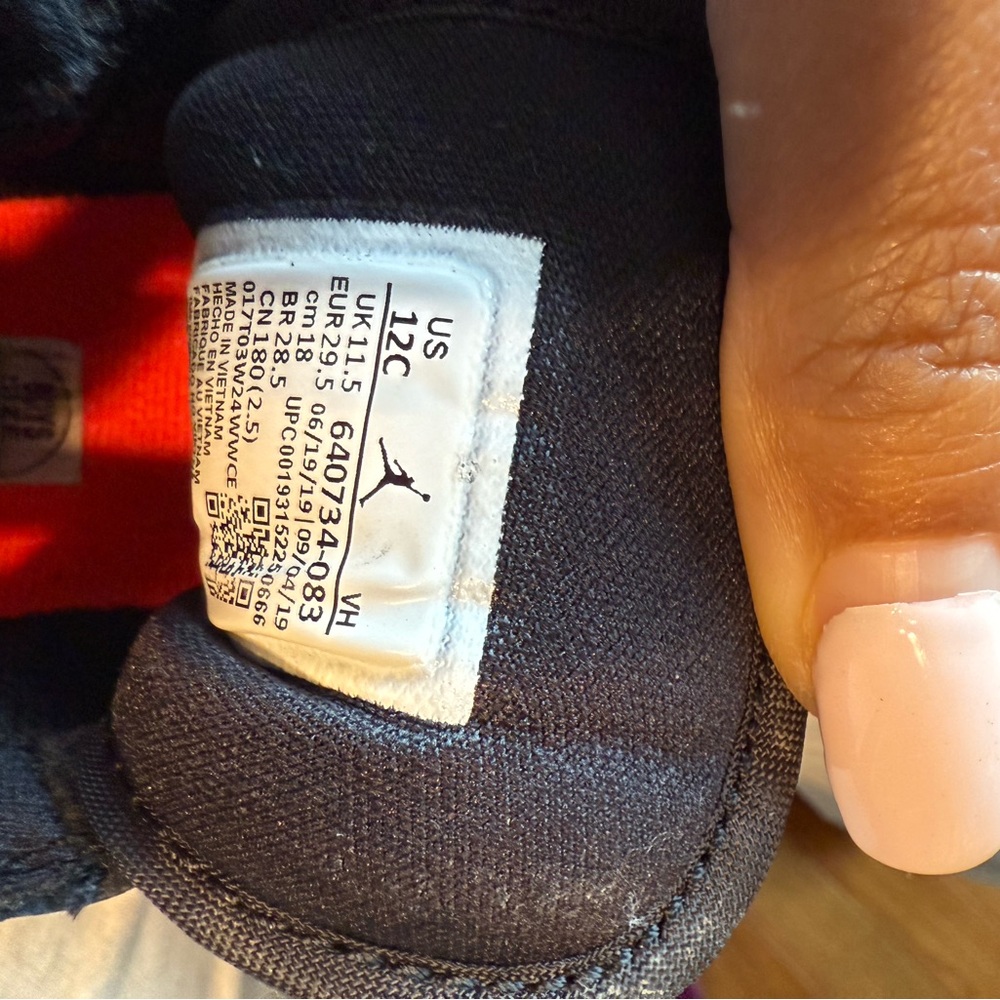 Colorful Kids Nike Air Jordan Sneakers - Picture 5 of 5